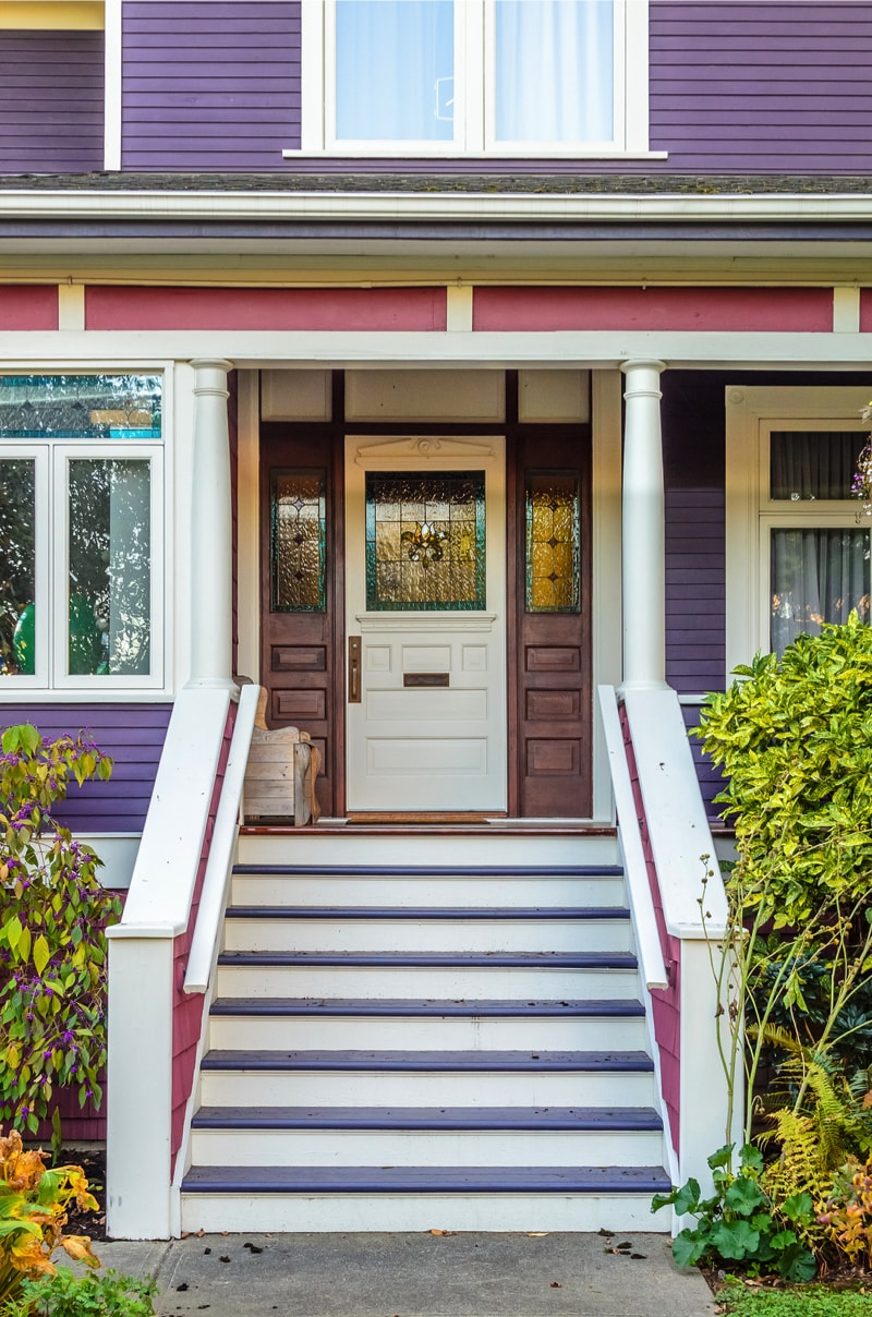 Front Entrance Steps To Houses