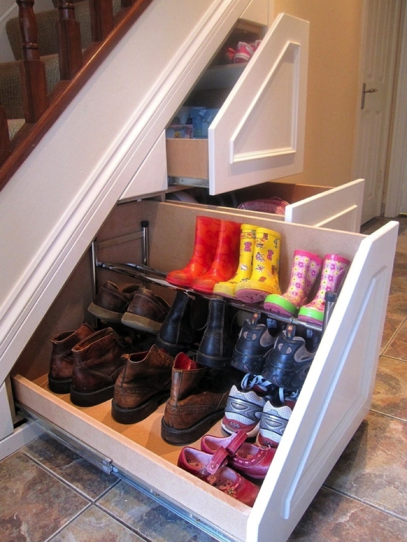 Clever Home Storage Ideas Making Practical Use of Wasted Space